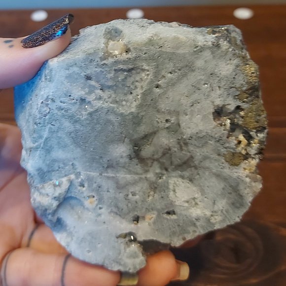 🔥 Sale 🔥 Grape Agate with Pyrite Freeform - Final Price - Picture 7 of 11